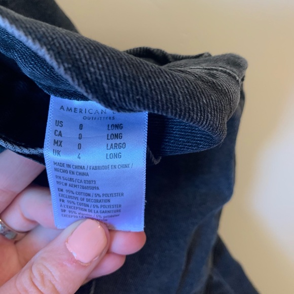 Faded Black Mom Jeans (High Waisted) - Picture 5 of 5